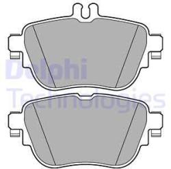DELPHI set placute frana, frana disc DELPHI LP3262 (LP3262)