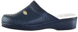 Scholl Saboti Piele Naturala - Bleumarin, Scholl - Medicinali - F20002-1040-370-Clog-Black-Guard-Navy-Blue - Marimea 37