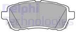 DELPHI set placute frana, frana disc DELPHI LP2069 (LP2069)
