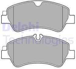DELPHI set placute frana, frana disc DELPHI LP2662 (LP2662)