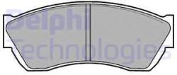 DELPHI set placute frana, frana disc DELPHI LP676 (LP676)