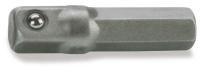Fortum dugófej adapter 1/4" hatszögű, 26mm hosszú 61CrV5, (10db/cse) (4701914)