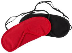 Cottelli Blindfold Set Red/Black 2 pack