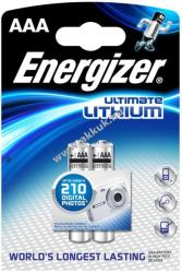 Energizer Ultimate Lithium elem B2 AAA mikro 2db/csom