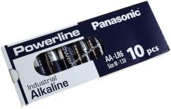 Panasonic Powerline Industrial/ipari ceruza elem alkáli AA LR6AD LR6 M 1, 5V 10db/csom