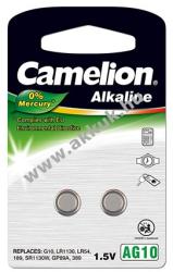 Camelion gombelem AG10/LR54/V10GA/189/389 2db/csom