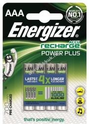 Energizer Power Plus AAA 700mAh mikro akku 4db/csom