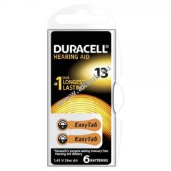 Duracell hallókészülék elem 75040862 6db/csom