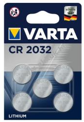 VARTA Lithium gombelem CR2032, helyettesíti DL2032 IEC CR2032 5db/csom