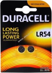 Duracell 5 csomag Duracell gombelem típus AG10 2db/csom. (10db)
