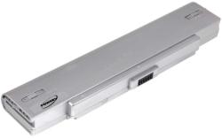 Powery Helyettesítő akku Sony VAIO VGN-C1S/H 5200mAh ezüst
