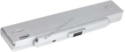 Powery Helyettesítő akku Sony típus VAIO VGN-SZ650N/C ezüst 5200mAh