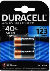 Duracell Ultra fotó elem 123 CR123A DL123A RCR123 2db/csom