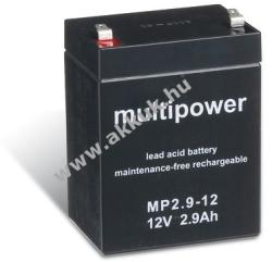 Vásárlás: Multipower Ólom akku 12V 2, 9Ah (Multipower) típus MP2, 9-12  Szünetmentes tápegység akkumulátor árak összehasonlítása, Ólom akku 12 V 2  9 Ah Multipower típus MP 2 9 12 boltok