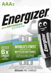 Energizer Extreme akku HR03 Micro AAA 800mAh 2db/csom. - Kiárusítás