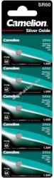 Camelion ezüstoxid-gombelem SR60 / SR60W / G1 / LR621 / 364 / SR621 / 164 5db/csom