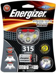 Energizer fejlámpa/homlok lámpa / futó lámpa Vision HD Focus + 400lumen + 3db AAA elem HDD322