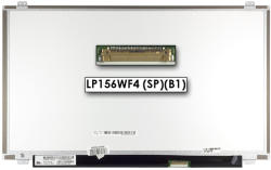 LG Display Gyári új matt 15.6' Full HD IPS (1920x1080) eDP IPS LED Slim kijelző (359, 5mm széles) (csatlakozó: 30 pin - jobb)
