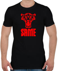 printfashion SAME tigris - Férfi póló - Fekete (4271538)