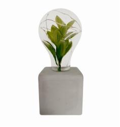 Polux LED Asztali lámpa LIV LED/2xAAA szürke 315090 (SA1393)