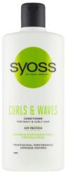 Syoss Balsam pentru păr creț și ondulat - Syoss Curls & Waves Conditioner With Soi Protein 440 ml