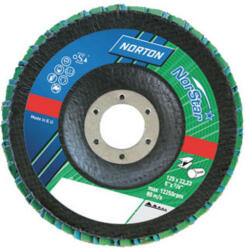 Norton Norstar RX22/R822 lamellás csiszolókorong Ø125x22mm P60 Sík (CTH49401)