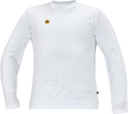 CERVA NOYO ESD LS hosszú ujjú póló fehér XXL (0304013680005)
