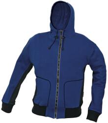 CERVA STANMORE pulóver kapucnival kék - XL (0306001740004)