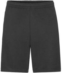 Fruit of the Loom Uniszex Tréningnadrág Rövid Fruit of the Loom Lightweight Shorts - S, Fekete