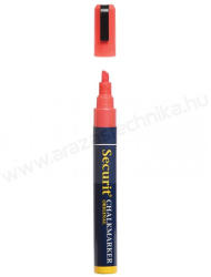  Krétamarker SMA510 (2-6 mm vágott hegy) PIROS - vízzel lemosható