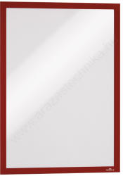 DURABLE Duraframe® A3 - piros infokeret (4883-03) - öntapadó hátlap