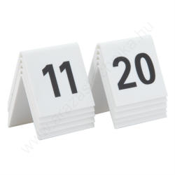  Asztalszám (11-20) Securit® TN-11-20-WT