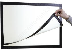 DURABLE Duraframe® POSTER A2 - fekete infokeret (4995-01) öntapadó hátlap