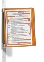 DURABLE Vario® Magnet Wall 5db A4 - FALI lapozó (5914-09) narancs