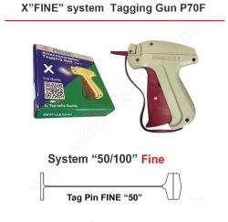 Printex P70F FINE szálbelövő pisztoly