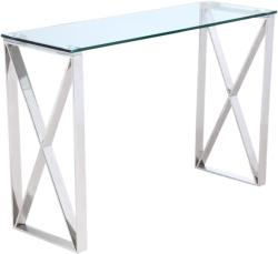 Settimo Consola moderna cu baza argintie Manhattan 120 x 40 cm (EV045)