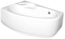 M-Acryl Daria aszimmetrikus akril kád 140x95 bal + láb (12011)