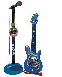 Reig Musicales Set chitara si microfon Avengers (RG1652) - ookee Instrument muzical de jucarie