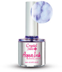 Crystalnails AquaInk Crystal Drops 4 - Purple 4ml