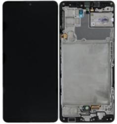 NBA001LCD096881 Samsung Galaxy A42 OLED kijelző érintővel fekete kerettel, előlap (NBA001LCD096881)