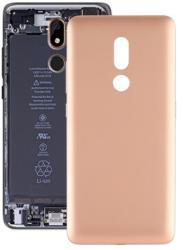  tel-szalk-1922559 Gyári akkufedél hátlap - burkolati elem Nokia C3, arany (tel-szalk-1922559)