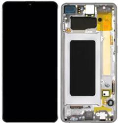 Samsung GH82-23774A Gyári Samsung Galaxy M31S fekete OLED kijelző érintővel fekete kerettel, előlap (GH82-23774A)