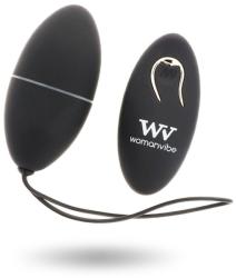 Womanvibe Alsan vibrációs tojás - fekete