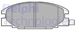 DELPHI set placute frana, frana disc DELPHI LP629 (LP629)