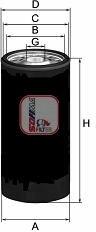 SOFIMA Filtru ulei SOFIMA S 3292 R (S 3292 R) - automobilus