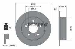TEXTAR Disc frana TEXTAR PRO 92059503 (92059503)