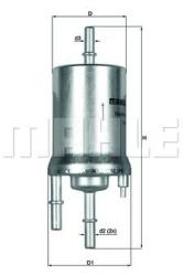 MAHLE filtru combustibil MAHLE KL 156/1 (KL 156/1) - automobilus