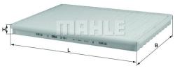 MAHLE Filtru, aer habitaclu MAHLE LA 50/1 (LA 50/1)