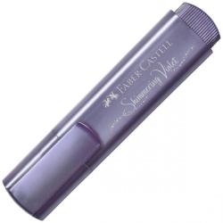 Faber-Castell Textmarker metalizat Shimmering Violet
