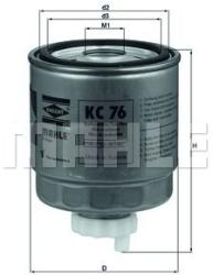 MAHLE filtru combustibil MAHLE KC 76 (KC 76) - automobilus